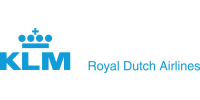 KLM Airlines logo for customer support
