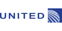 United Airlines logo for customer support