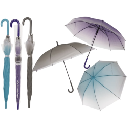 Aanbieding voor Paraplu Dome Semi-Transparant 90cm - assorti - prijs per stuk
