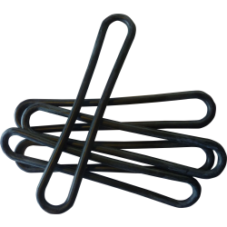 Aanbieding voor Dekzeilspanner diameter 8mm zwart rubber 200 mm