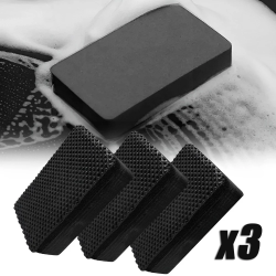 Aanbieding voor 3 Stuks Auto Klei Bar Pad Spons Blok Schoonmaken Gum Gereedschap Auto Schoonmaken Gereedschap Auto Polijsten Wax Spons Auto Detail zorg 9*6*2.5cm