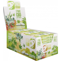 Aanbieding voor Astra Hennep Eucalyptus Kauwgom (17 mg CBD), 17 g