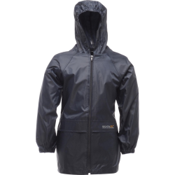 Aanbieding voor Regatta Regenjas Kids Stormbreak Zwart - 10 Jaar