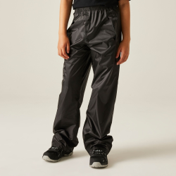 Aanbieding voor Regatta Regenbroek Kids Stormbreak Zwart - 10 Jaar