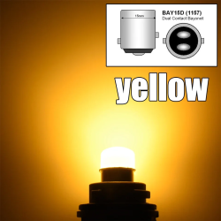 Aanbieding voor Auto Signaal Licht LED R5W R10W 1156 P21W BA15S Bau15S P21/5 W 1157 Bay15d Lamp motorfiets Lamp Automotive Accessoires DC12V/24 V