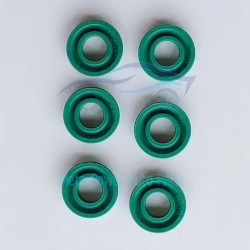 Aanbieding voor 2 ~ 18PCS 0AM DSG DQ200 Automatische Transmissie Klephuis Duwstang Zuiger Groen Rubber Voor VW Audi Skoda Seat 7 Speed Auto Accessoire