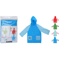 Aanbieding voor Regenjas Kids XS/S/M/L - assorti - prijs per stuk
