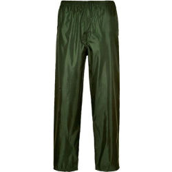 Aanbieding voor Klassieke Volwassen Regenbroek maat Small, Olive