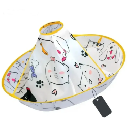 Aanbieding voor Kinderen Haar Knippen Cape Haar Knippen Jurk Kapper Schort Mantel Paraplu Haar Snijgereedschap