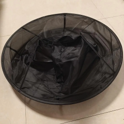 Aanbieding voor Paraplu kapsel doek haar knippen mantel kleurstof haarverf ademend thuis haar kapper cape opvouwbare kappersgereedschap accessoires