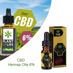 Aanbieding voor CBD Hennep Olie 6% - Bij Pijn, Spasmen En Chronische Pijnklachten