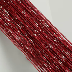 Aanbieding voor Nieuwe Glanzende Kwastje Zilveren Lijn String Gordijn 100x200 cm Volant Woonkamer Divider Bruiloft DIY Home Decor