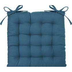 Aanbieding voor Atmosphera Tuinstoel Kussen - Indigo Blauw, 38 x 38 cm