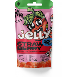 Aanbieding voor Czech CBD HHC Jelly Aardbeien 100 mg, 10 stuks x 10 mg