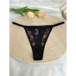 Aanbieding voor Aangepaste naam Thong aangepaste kristallen letter bikini slipje G-String lage taille sexy kanten slip vrouw paren jubileum cadeau