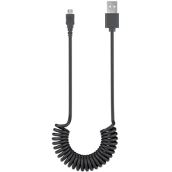 Aanbieding voor Goobay Android Micro-USB naar USB-A spiraalkabel - 1 meter