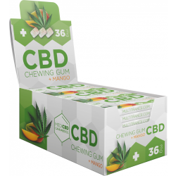 Aanbieding voor MediCBD Mango CBD kauwgom (36 mg CBD), 17 g