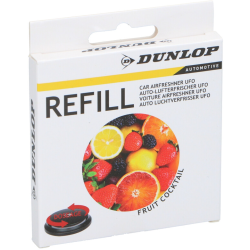 Aanbieding voor Dunlop Vehicle Auto Luchtverfrisser UFO - Nieuwe Auto Navulling Cocktail, Wit
