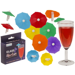Aanbieding voor Glass marker, Cocktail umbrella