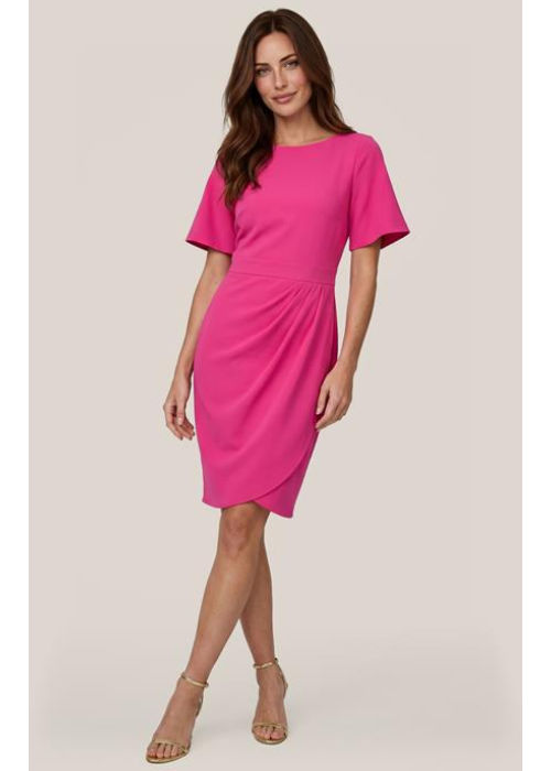 Mart Visser Elin jurk fuchsia
