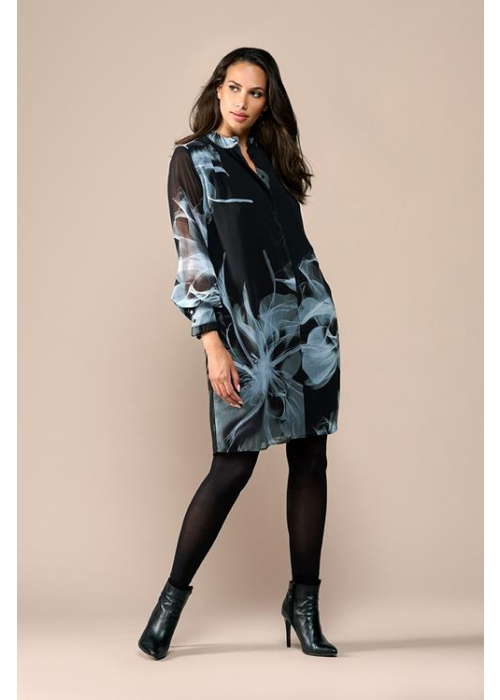 Mart Visser Ashley print tuniek zwart / wit
