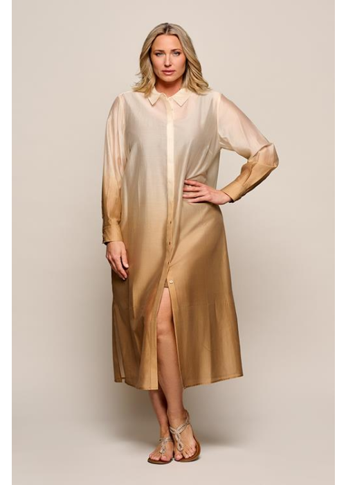 Mart Visser Paloma tuniek zand / camel maxi