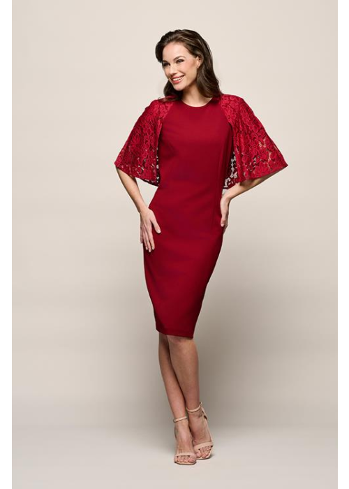 Mart Visser Kate jurk bordeaux