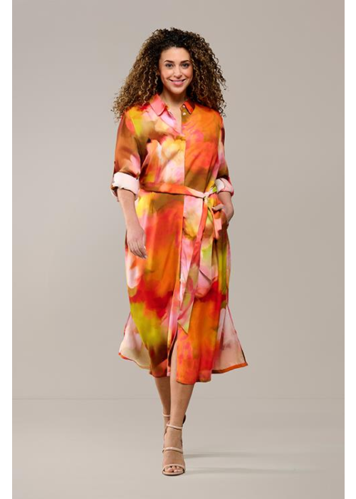 Mart Visser Bowie print jurk roze / multi maxi