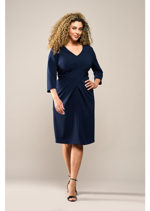 Mart Visser Levi jurk navy maxi