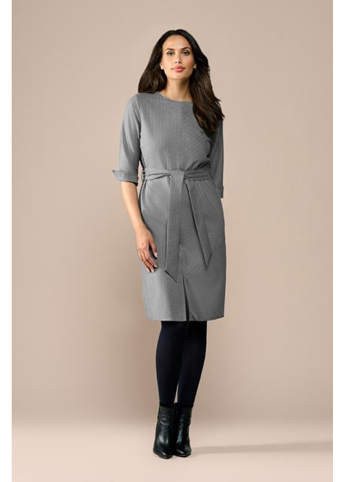 Mart Visser Ziana lurex jurk grijs