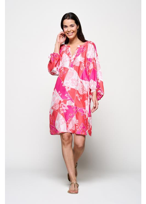 Mart Visser Caroline Tensen cecilia tuniek roze / multi