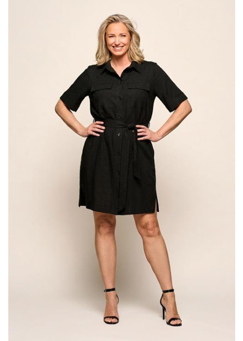 Mart Visser Lexie tuniek zwart maxi