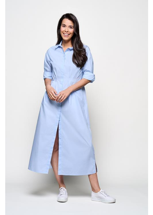 Mart Visser Caroline Tensen merano jurk licht blauw