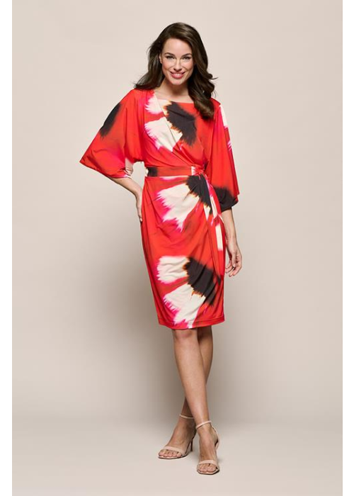 Mart Visser Milan print jurk rood / multi