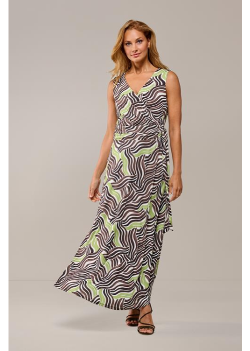 Mart Visser Reggy print jurk groen / taupe