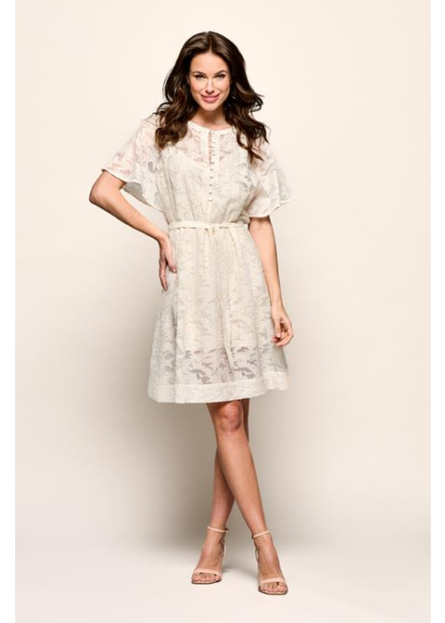 Mart Visser Fancay tuniek gebroken wit