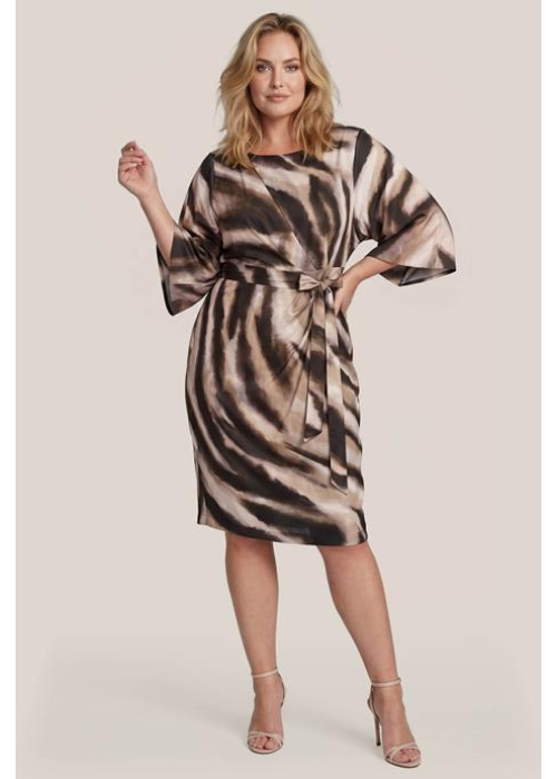 Mart Visser Milan print jurk groen / multi maxi