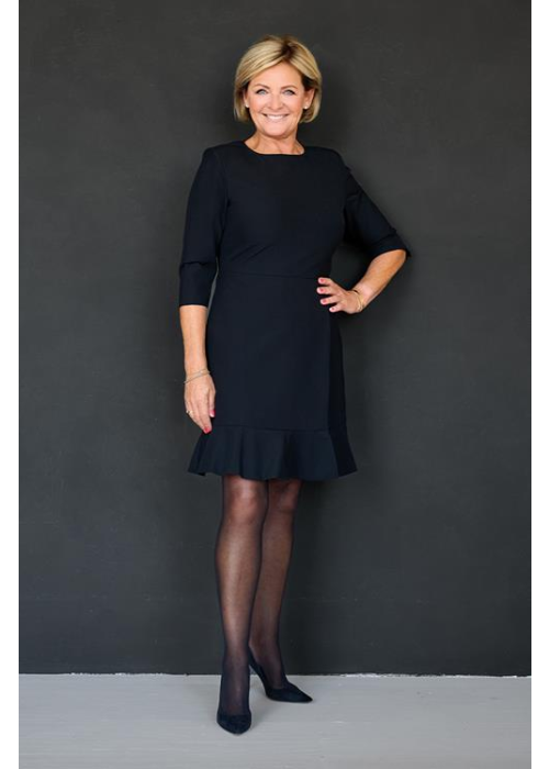 Mart Visser Caroline Tensen franklin jurk zwart