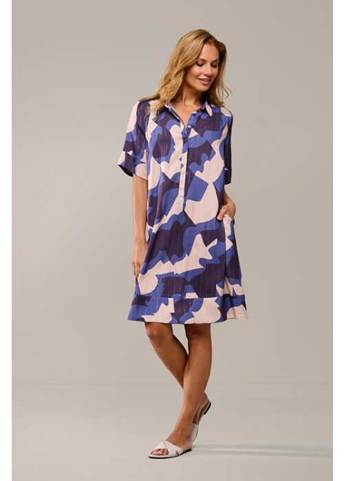 Mart Visser Joella print tuniek blauw / multi