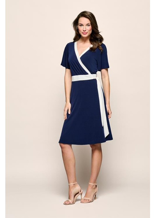 Mart Visser Regina jurk navy