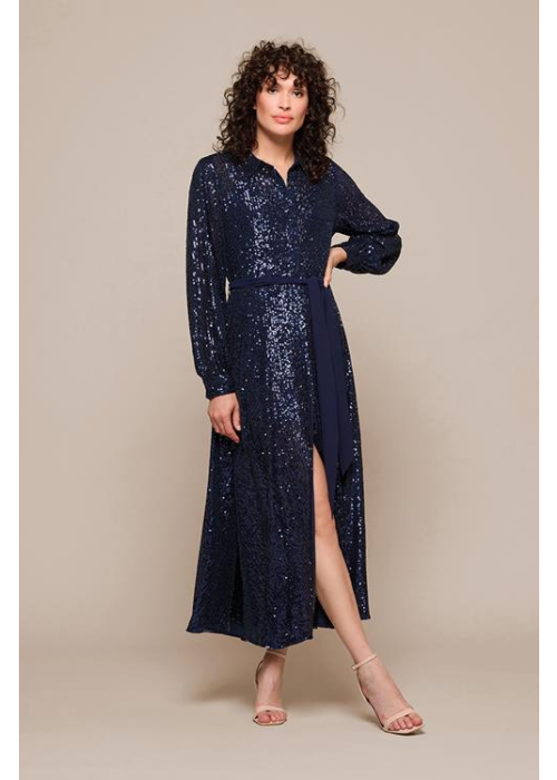 Mart Visser Kelly jurk navy