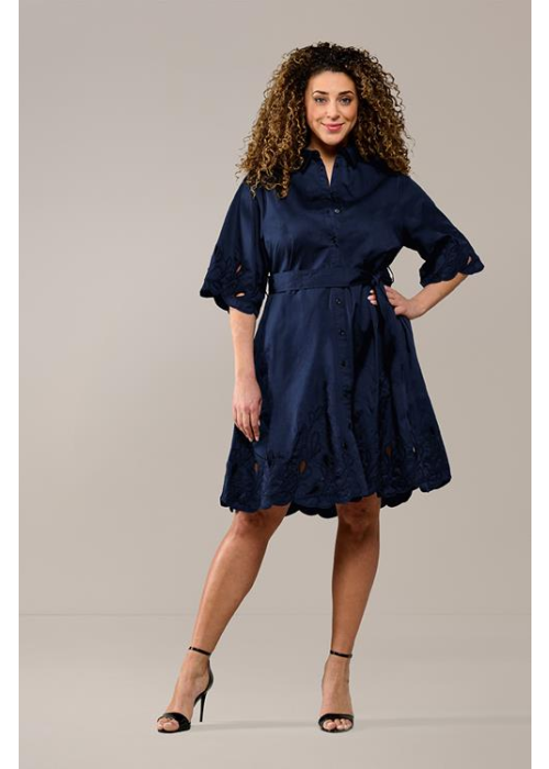 Mart Visser Teddy tuniek navy maxi