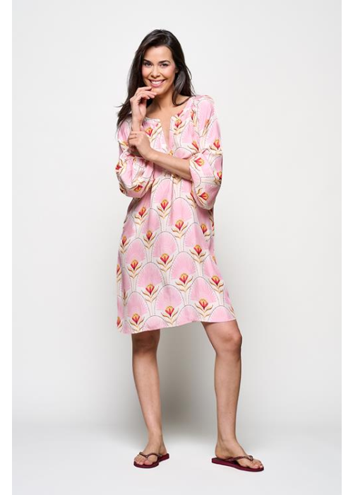 Mart Visser Caroline Tensen cecilia tuniek lichtroze / multi