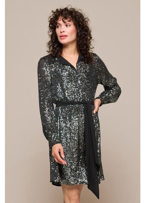 Mart Visser Caley tuniek donker metallic