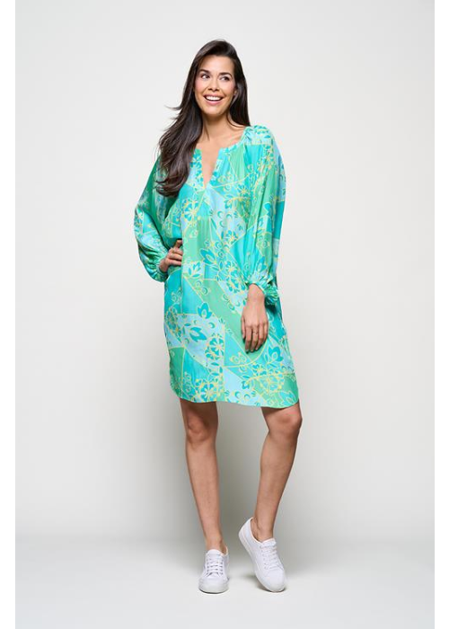 Mart Visser Cecilia tuniek groen / multi