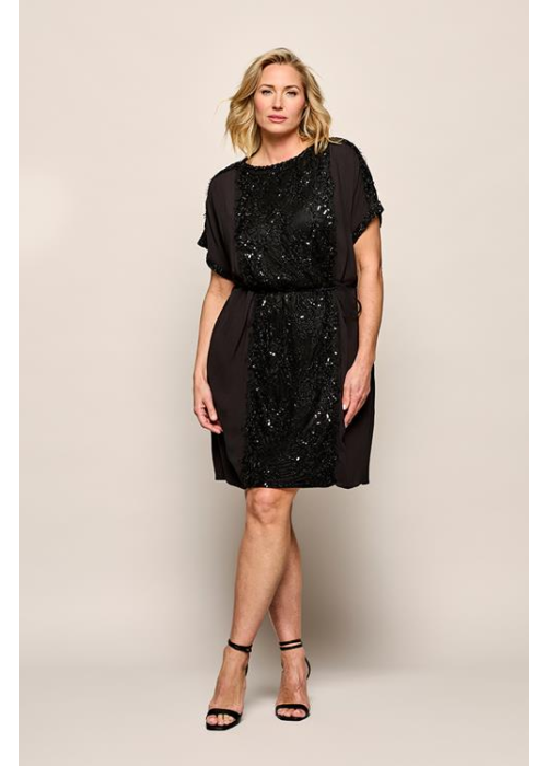 Mart Visser Haley tuniek zwart maxi